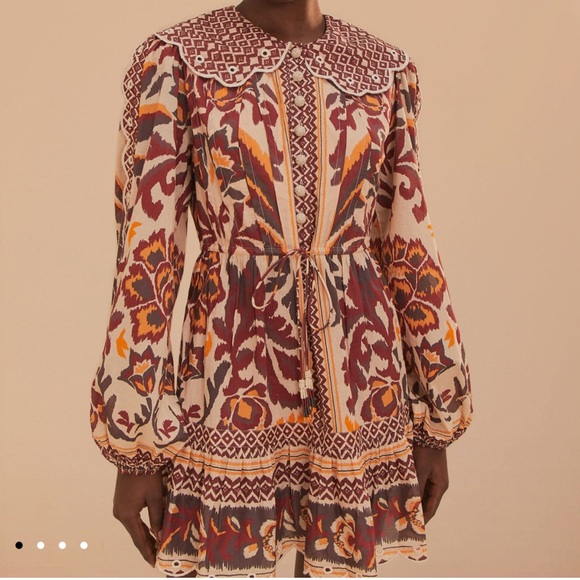 FARM Rio Multicolor Patterned Mini Dress - Picture 2 of 7